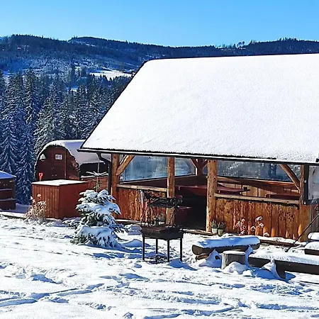 Witowianskie Domki Z Kominkiem, Jacuzzi I Sauna Dzianisz Exterior foto