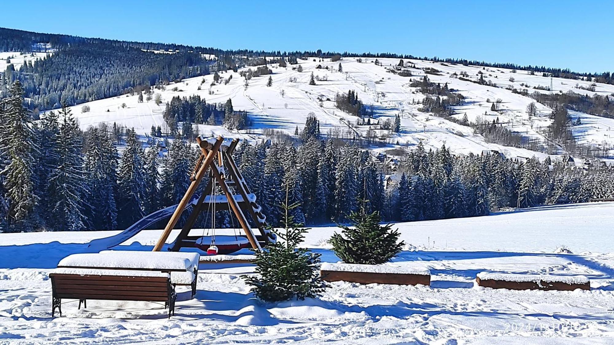 Witowianskie Z Kominkiem, Jacuzzi I Sauna Chalet