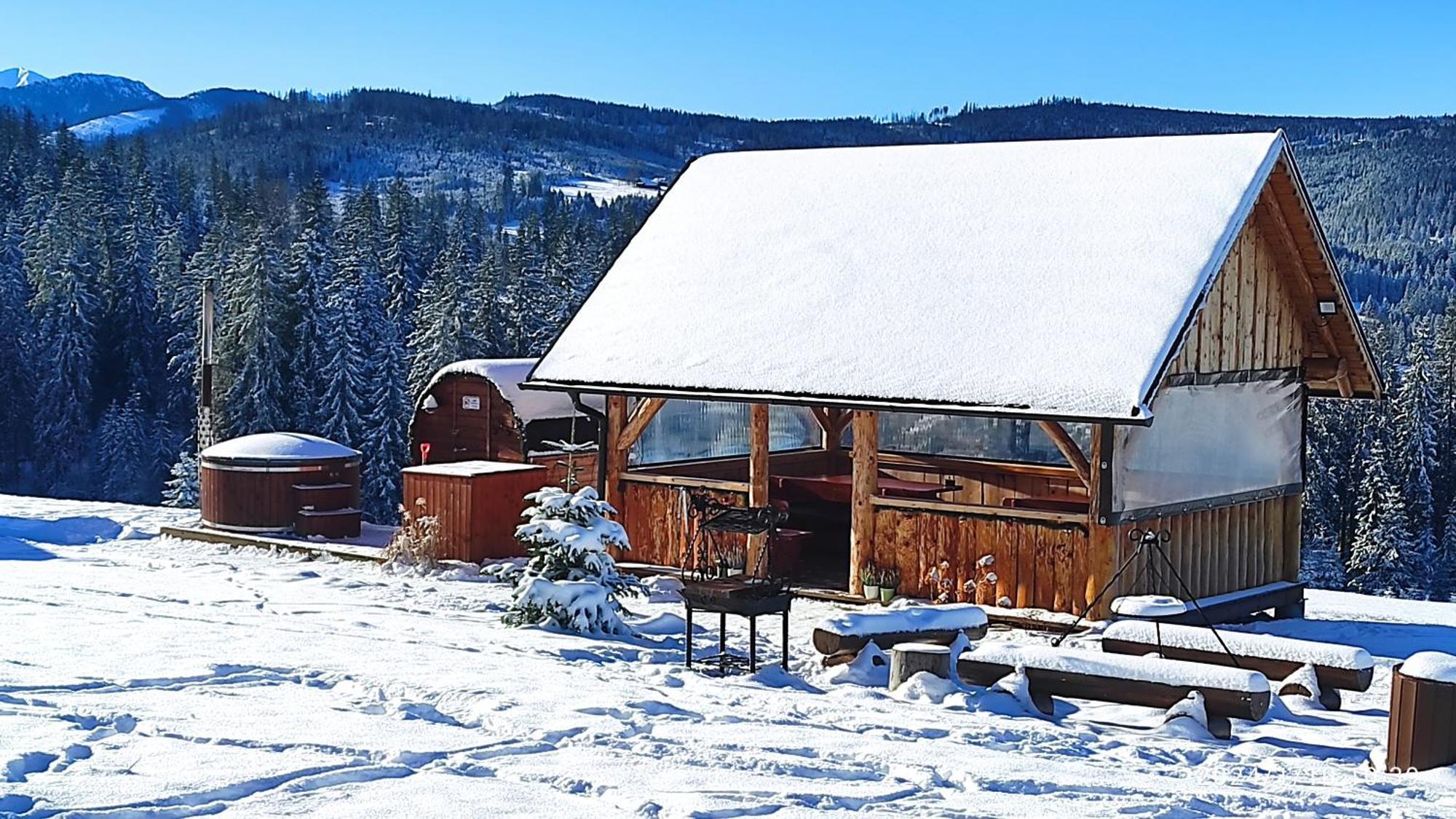 Witowianskie Z Kominkiem, Jacuzzi I Sauna Chalet Dzianisz