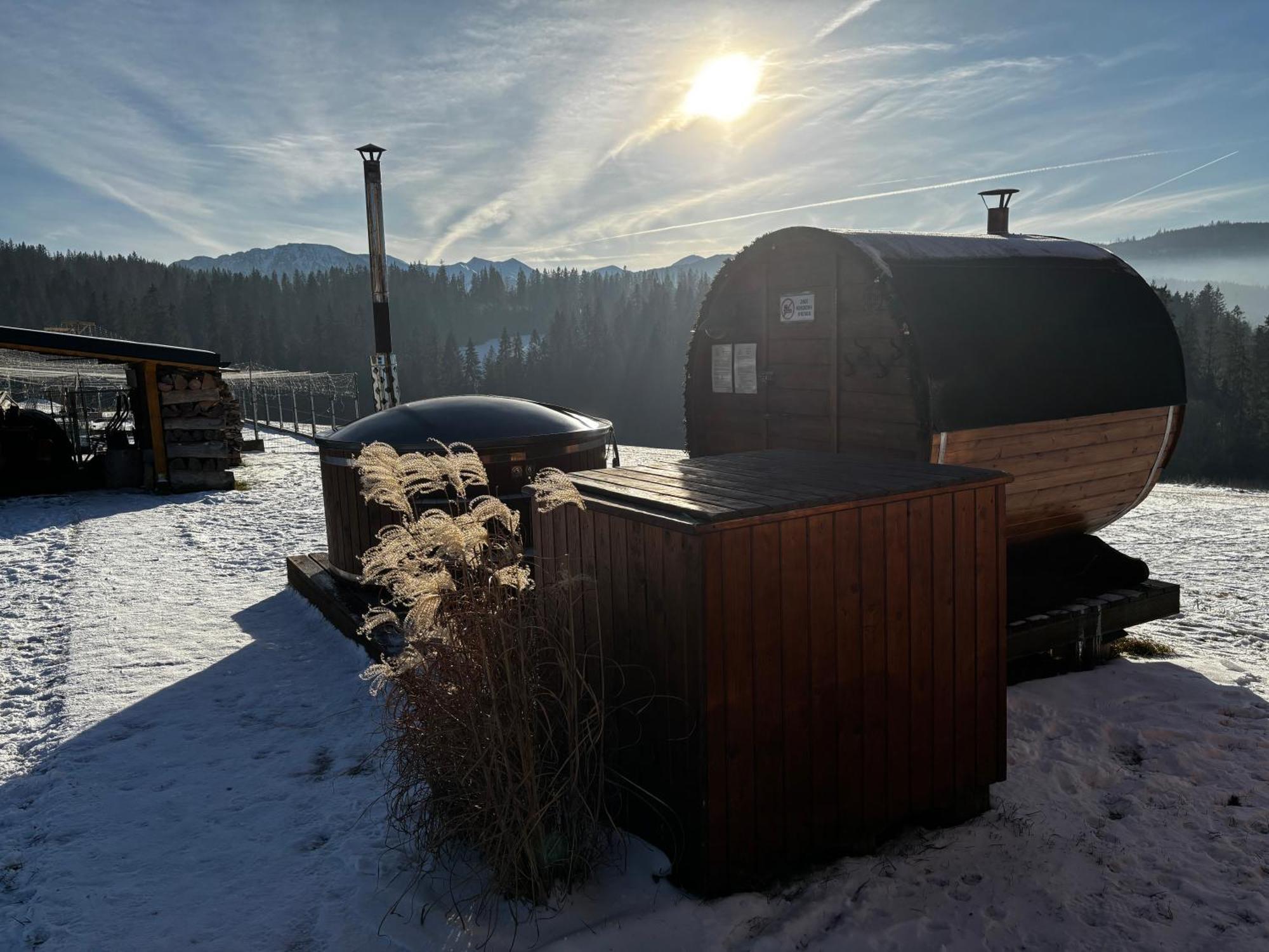 Witowianskie Z Kominkiem, Jacuzzi I Sauna Chalet *